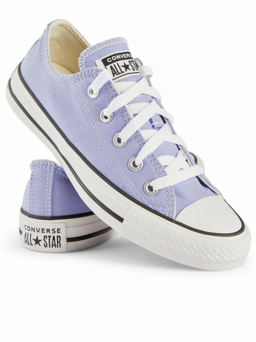 Converse Chuck Taylor All Star Low Top Lavender Purple - Youth Size 12